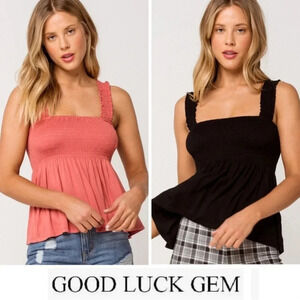 🆓Lot of 2 Good Luck Gem Tank Tops🆓